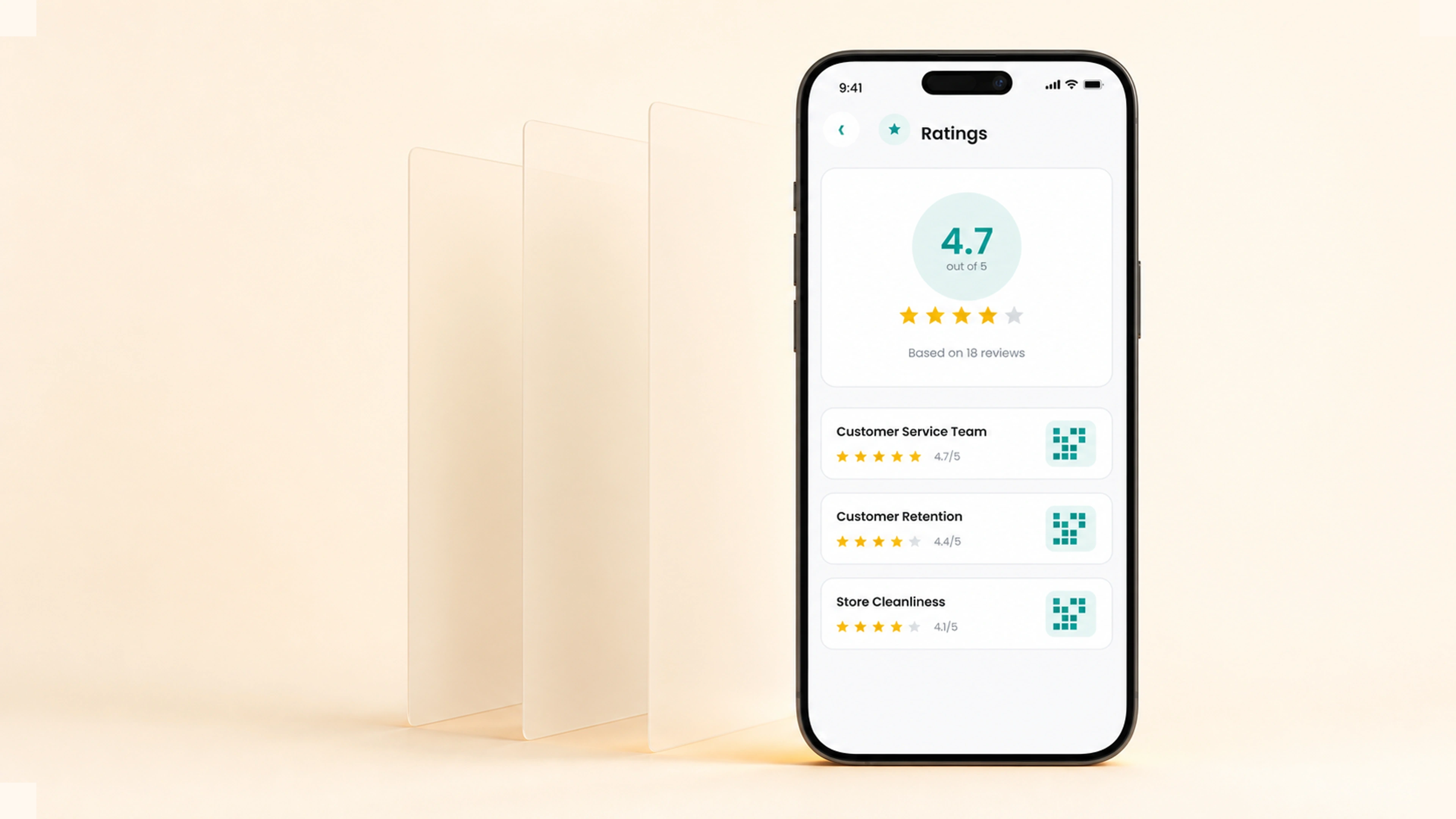 Ratings: My Ratings keeps scoring and review volume visible.