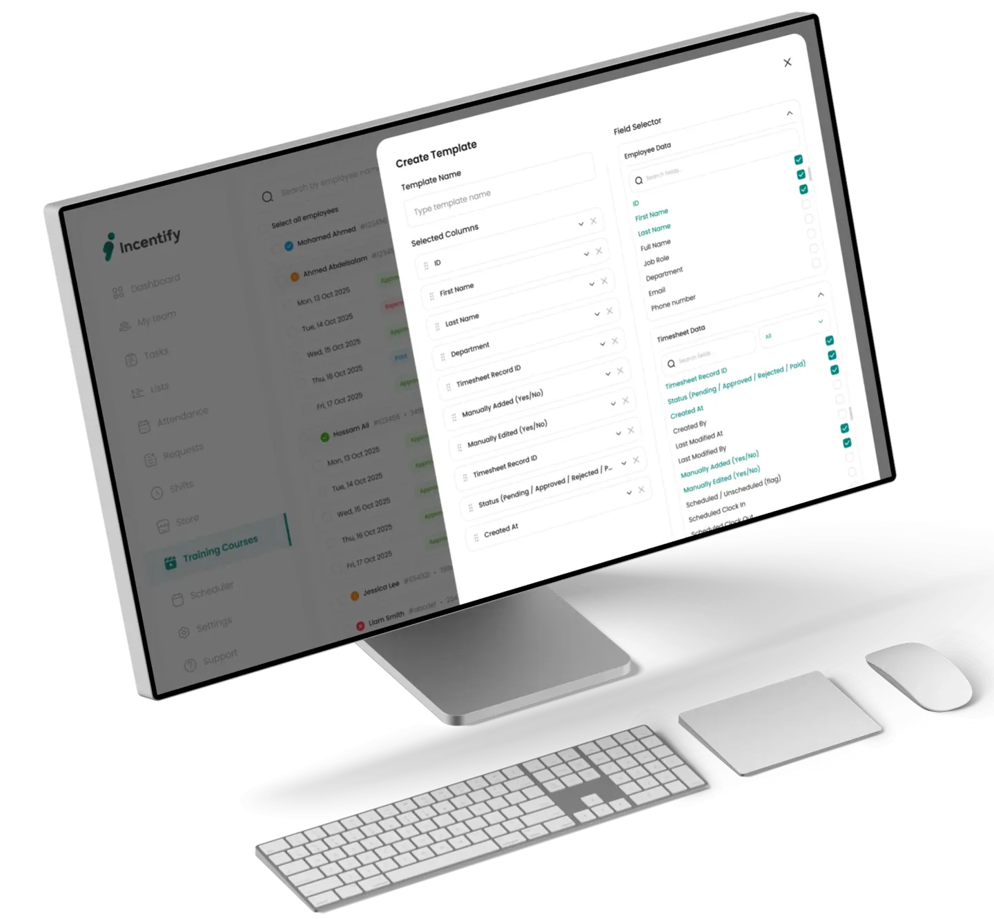 Exports that match your payroll—not the other way around.