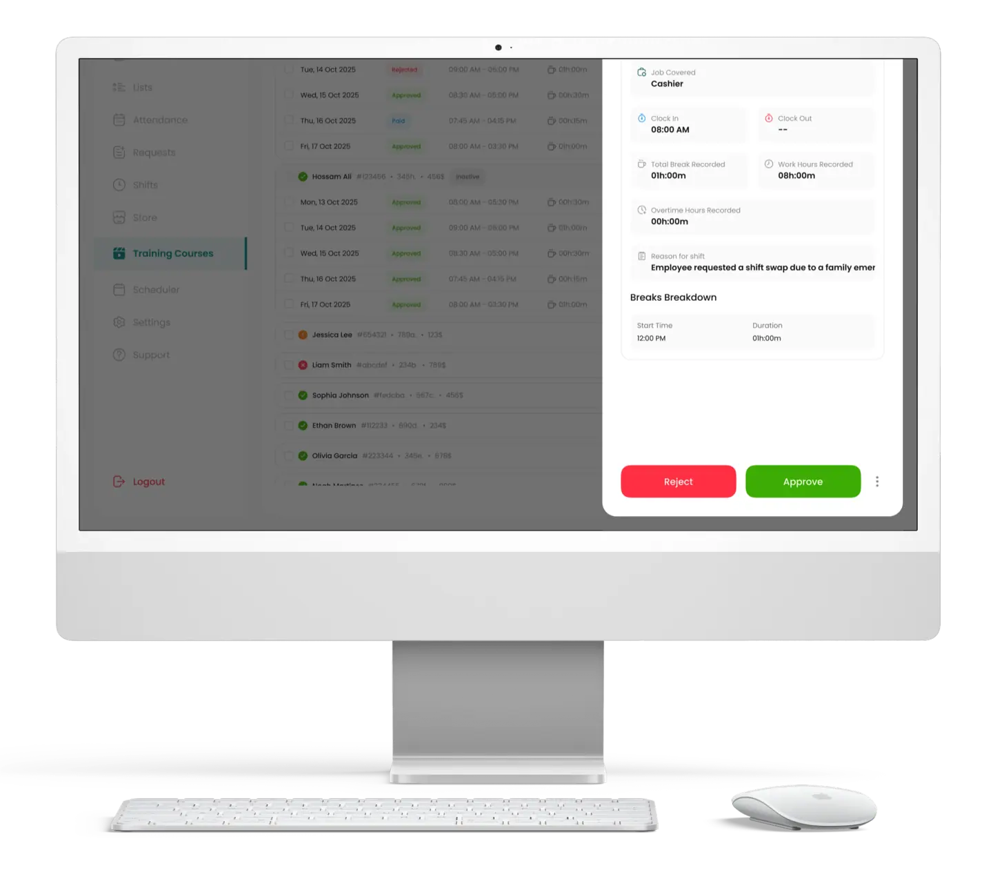 Review timesheets the way you actually work.