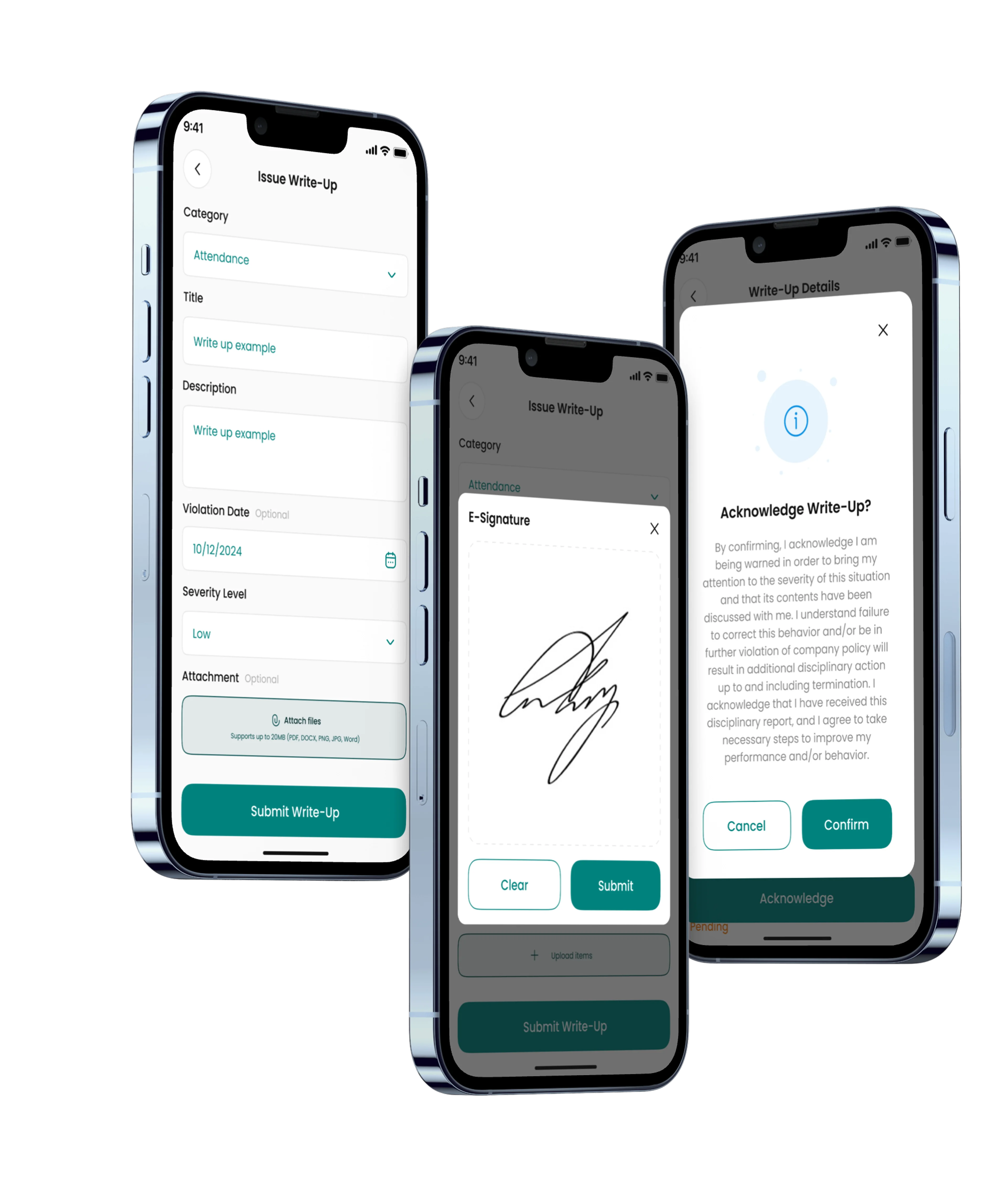 When issues happen, keep them structured and traceable.