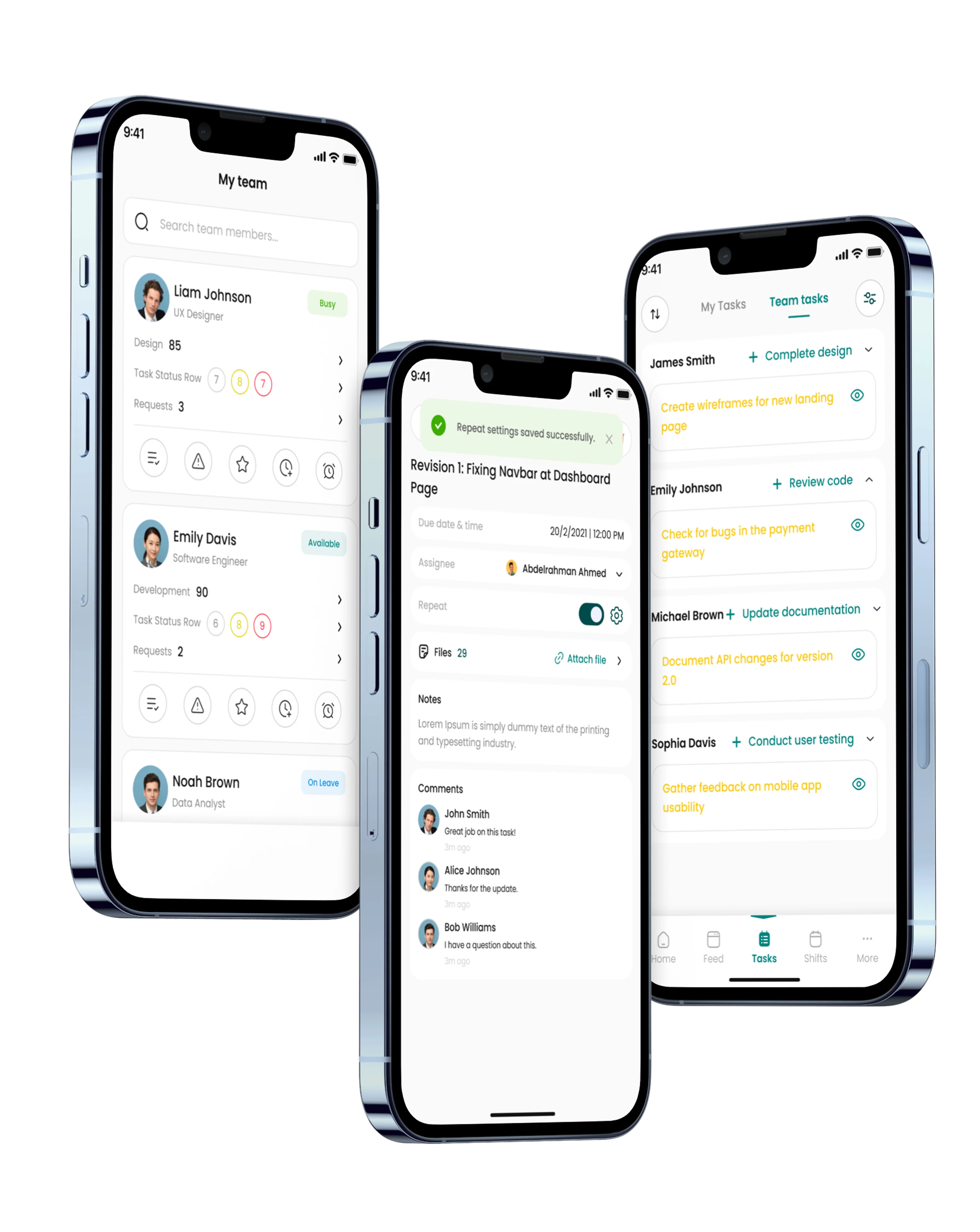 Keep proof and conversation attached to the work.