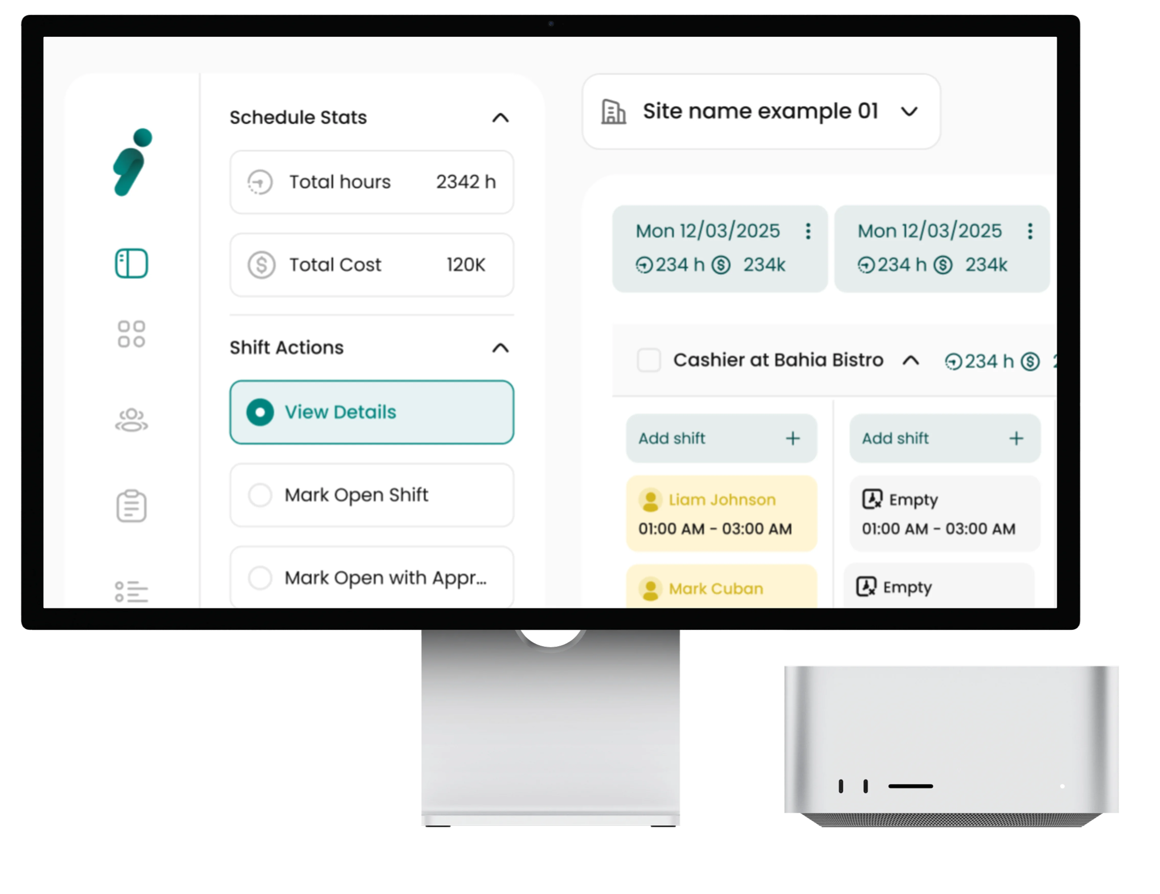 Schedule with numbers, not guesswork.